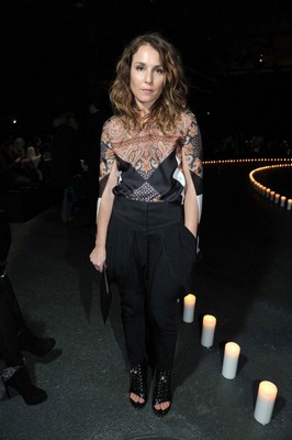 Celebrities at Givenchy by Riccardo Tisci show